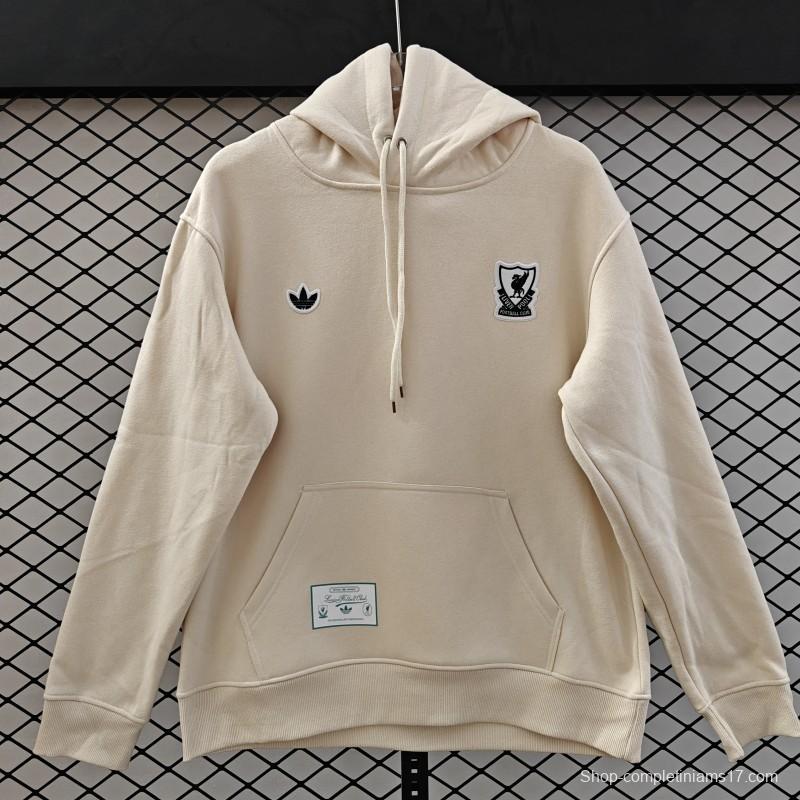 25/26 Liverpool Embroidered LogoHoodie 7 Colors