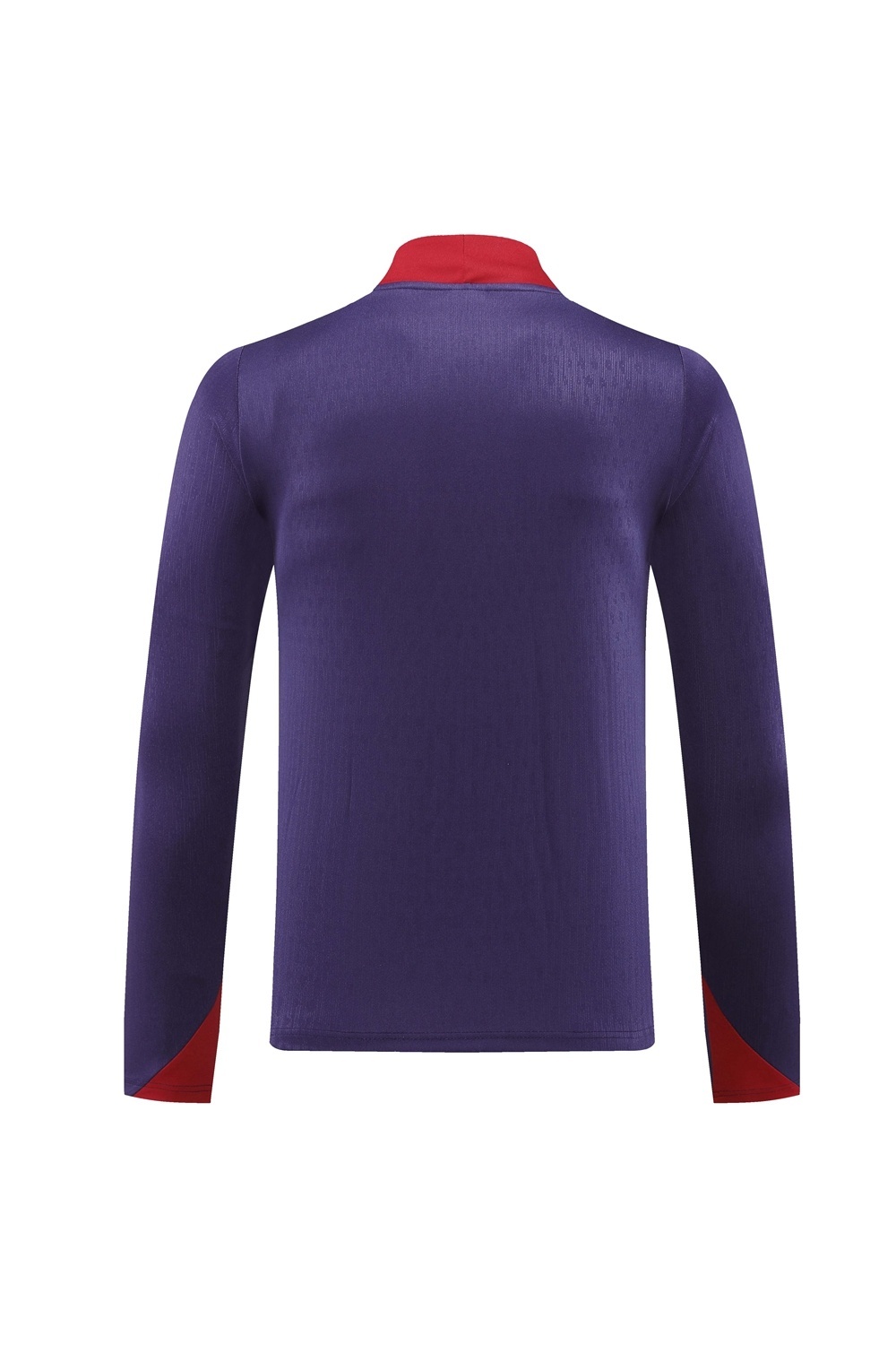 2025 England Purple Half Zipper Jacket+Long Pants