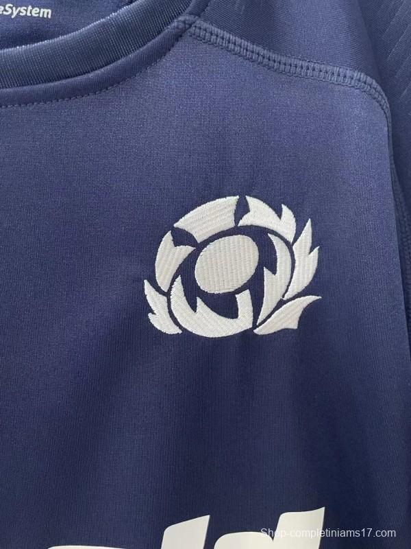 2026 Scotland home Navy Blue Jersey