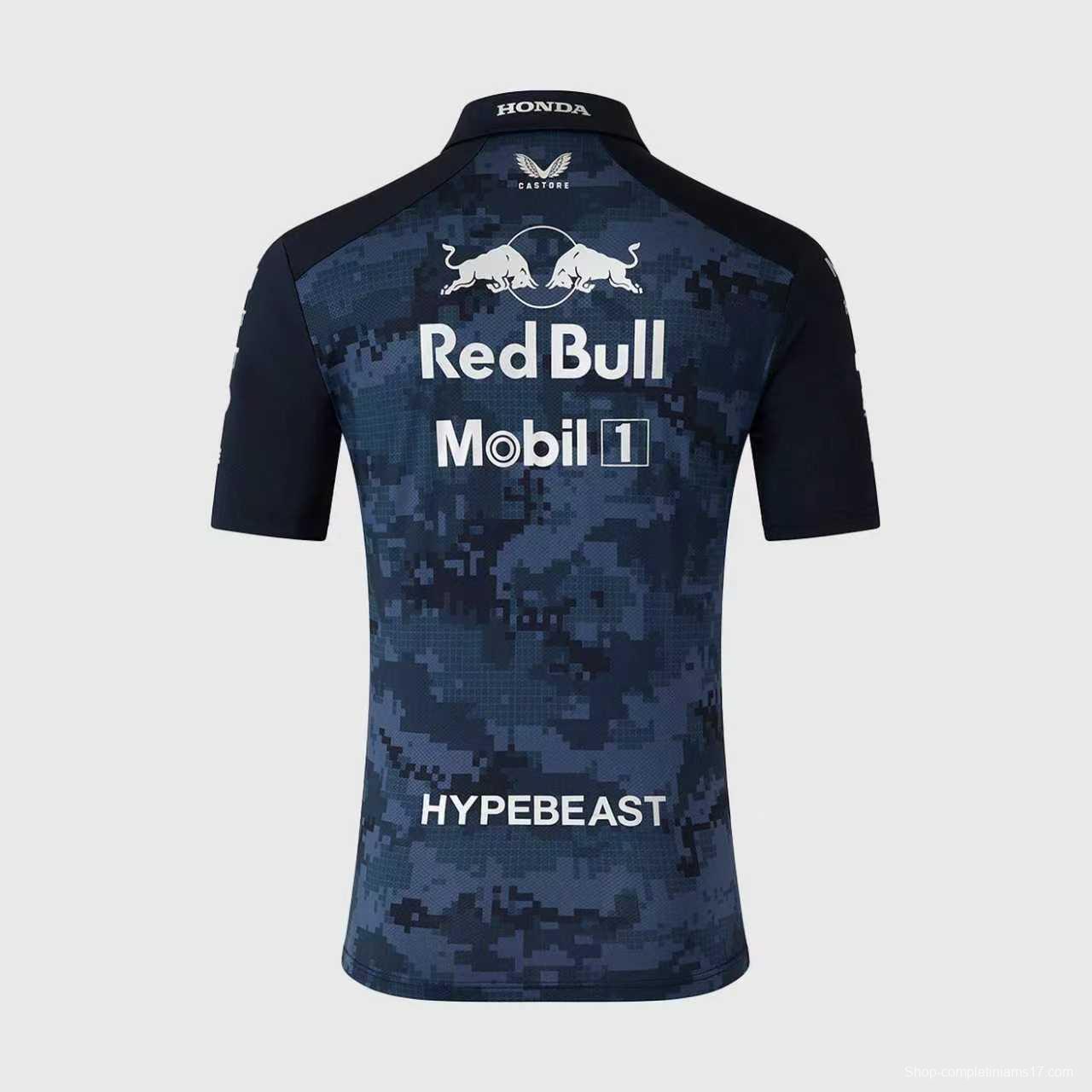 2025 F1 Red Bull Racing Hypebeast Special Edition Team Polo Jersey