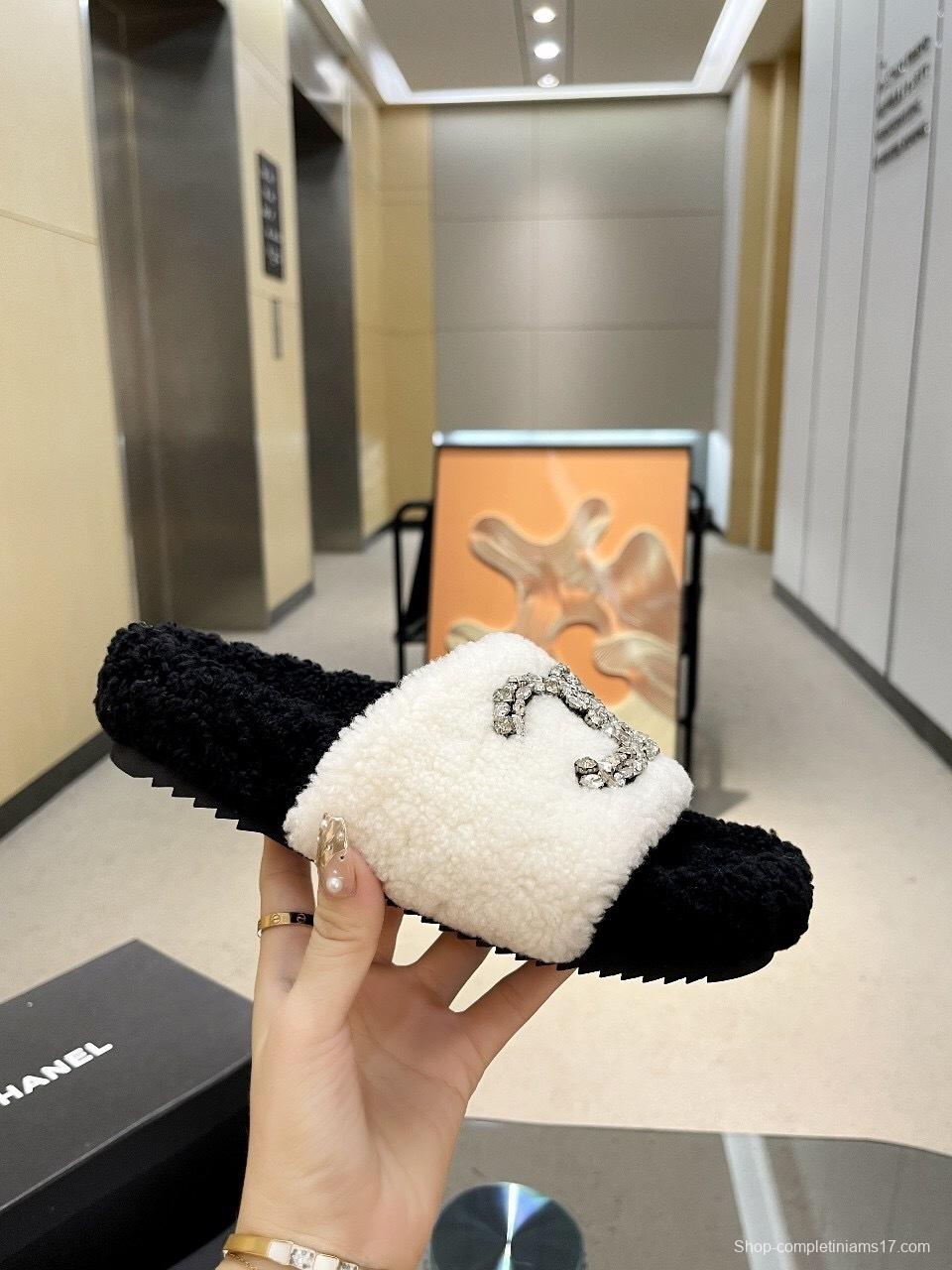 Chanel 2025 SS New Wool Slippers Soft Wool - LY00280