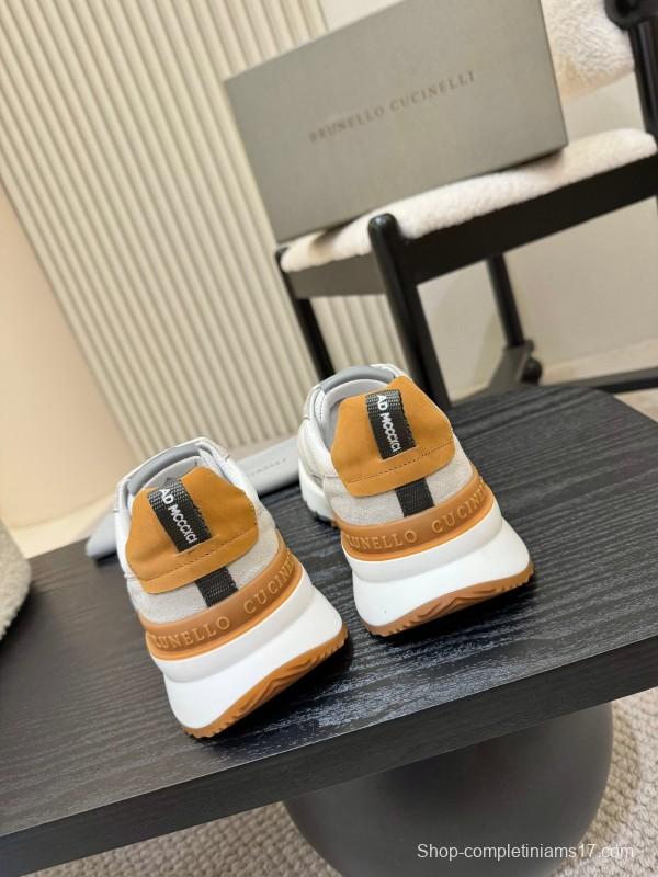 Brunello Cucinelli Casual Sneakers New Material Design - KFY00320