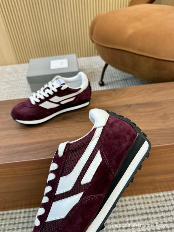 TOM FORD 2025 SS Fashion Casual Shoes with Classic Color Blocking and Imported Leather Insole - AS00350