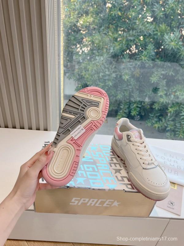 Golden Goose G411 Spring Summer Retro Running Shoes with Soft Sole - KFY00320