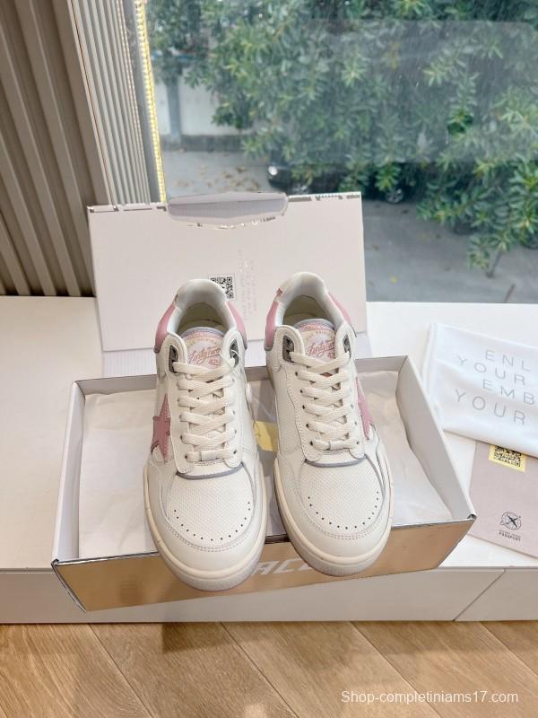 Golden Goose G411 Spring Summer Retro Running Shoes with Soft Sole - KFY00320