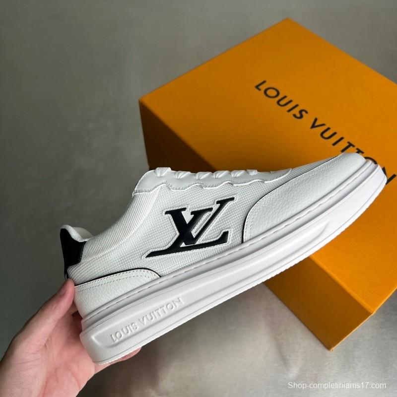 Lv Beverly Hills Low-Top Fashion Sneakers Men's Shoes - YC