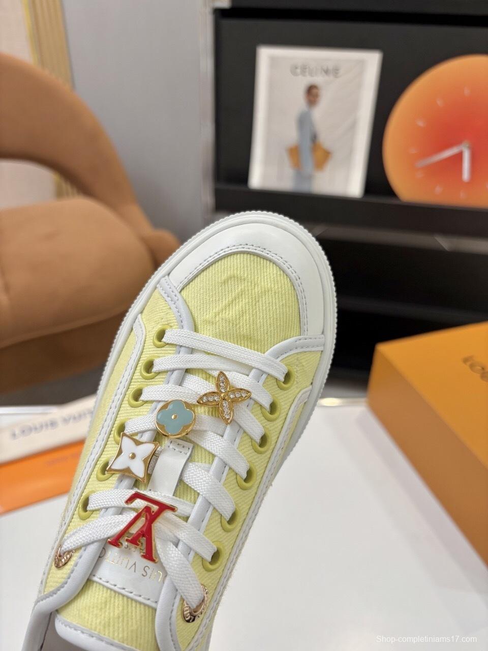 Louis Vuitton Lagoon Series Monogram Denim Sneakers - AS00300