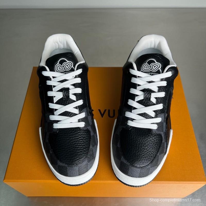 Louis Vuitton 2025 Spring Summer Collection Luxury Replica Sneakers with Italian Calfskin and Signature Logo - YC