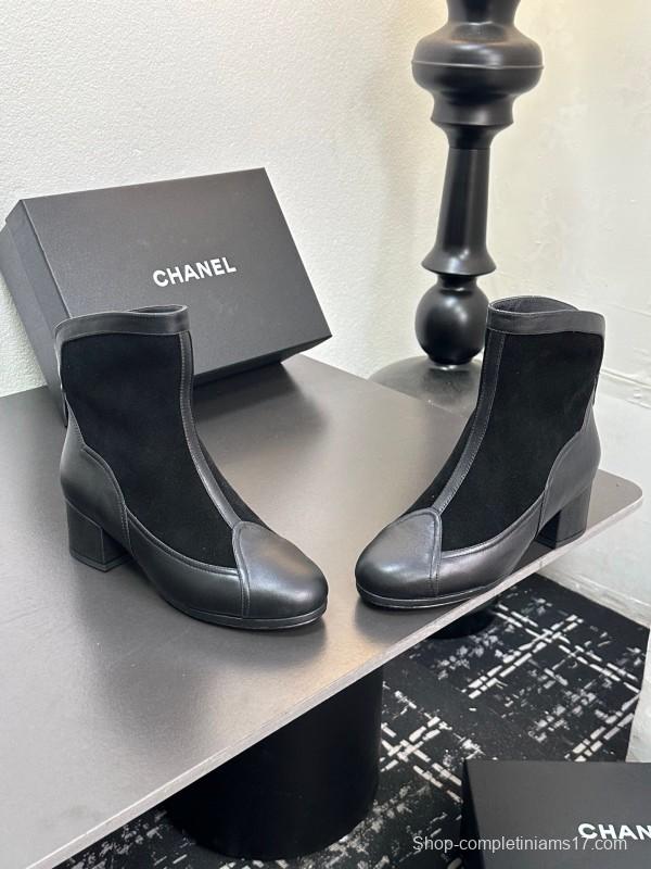 Chanel 2025 SS Short Boots Essential Fall Winter Fashion Item - LY00390