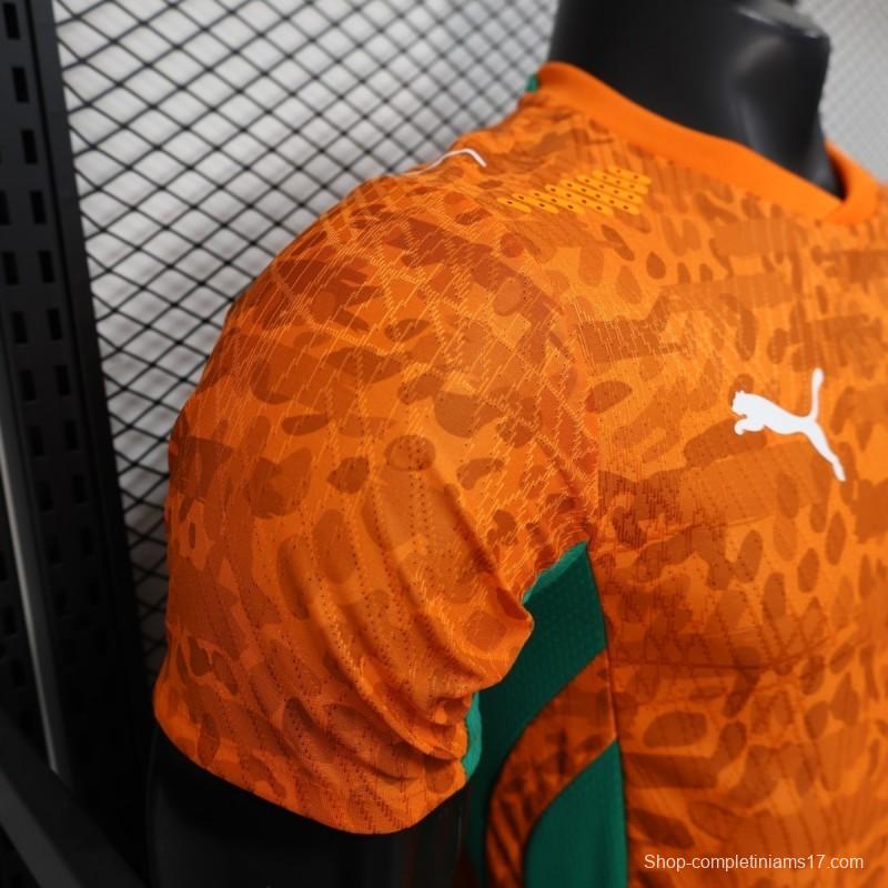 2026 Player Version Ivory Coast Home Jersey
