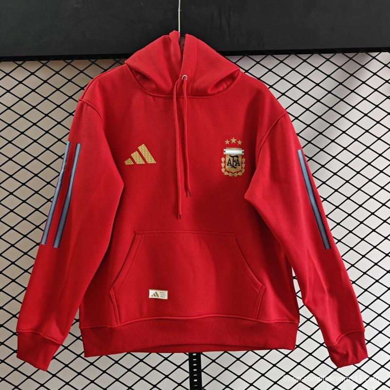 Player Version 2026  Argentina Home Fleece Hoodie 9 Colors