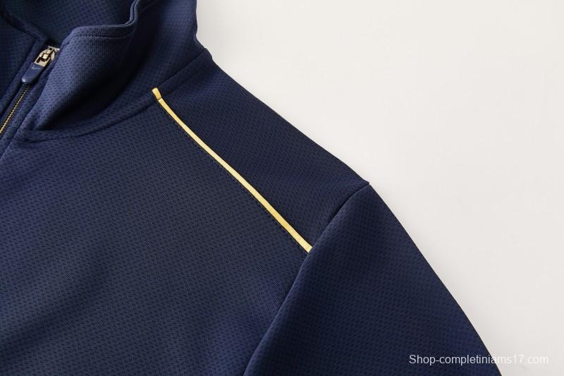 2026 NIKE Navy Full Zipper Jacket + Long Pants