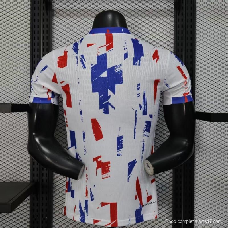 2026 Player Version France White with Blue and Red Brushstrokes
Special Edition Jersey