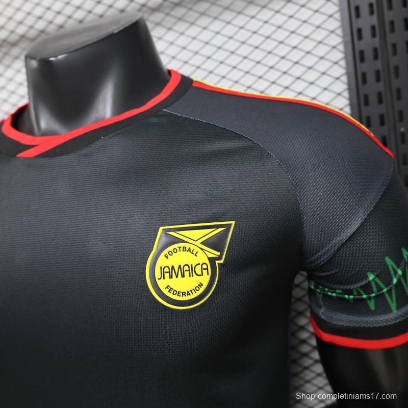 Player Version 2026 Jamaica Dark Grey Reggae Music Culture Special Edition Jersey