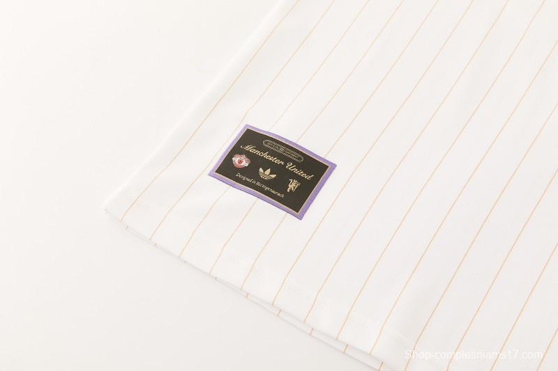 26/27 Manchester United White Short Sleeve+Soccer Shorts