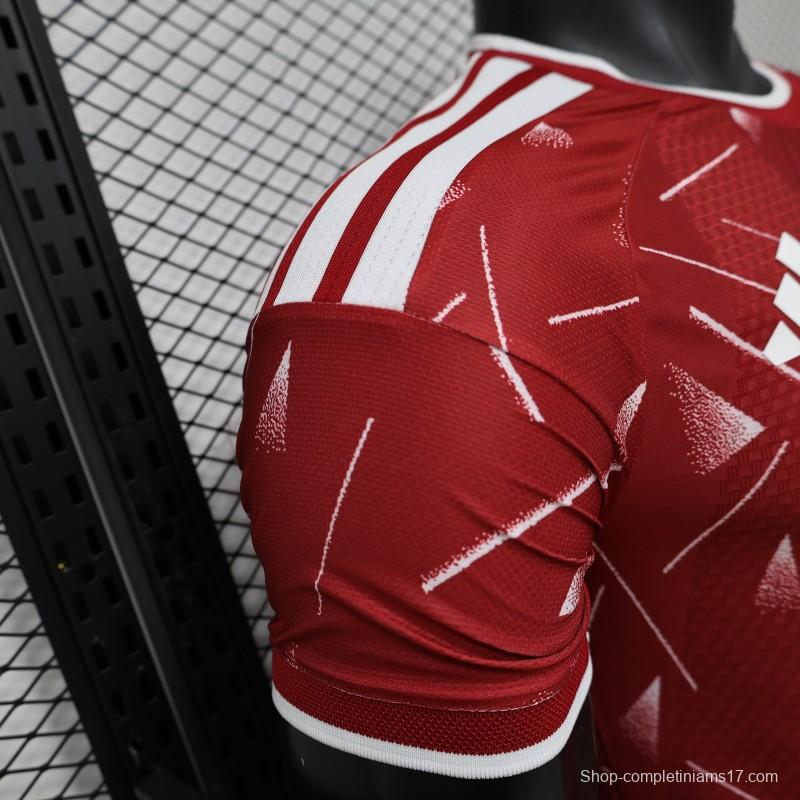 Player Version 26/27 Liverpool Red with Geometric Shatter Pattern Home Special Edition Jersey