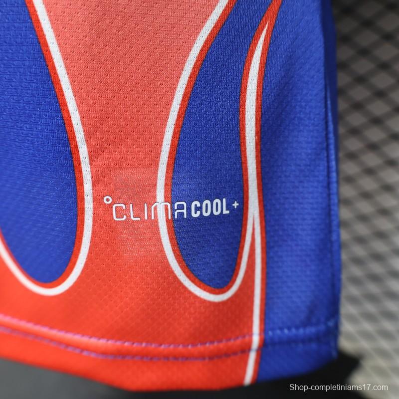 Player Version 2026 Japan Blue with Red Flame Graphic Home Special Edition Jersey