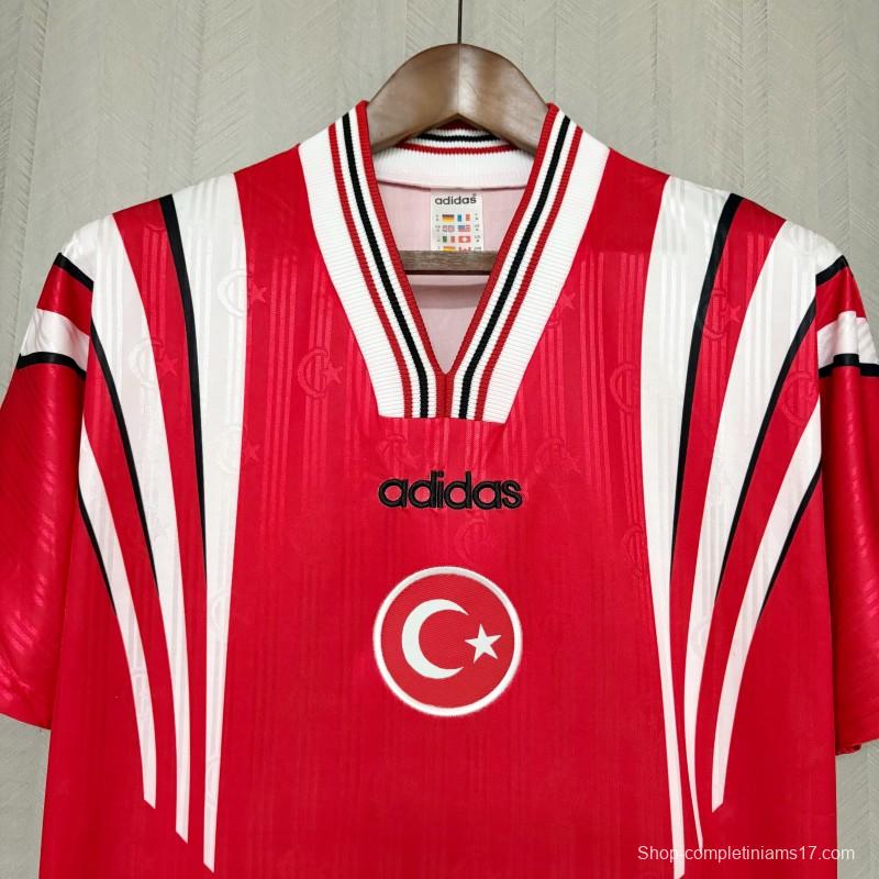 1996 Retro Türkiye Home Jersey