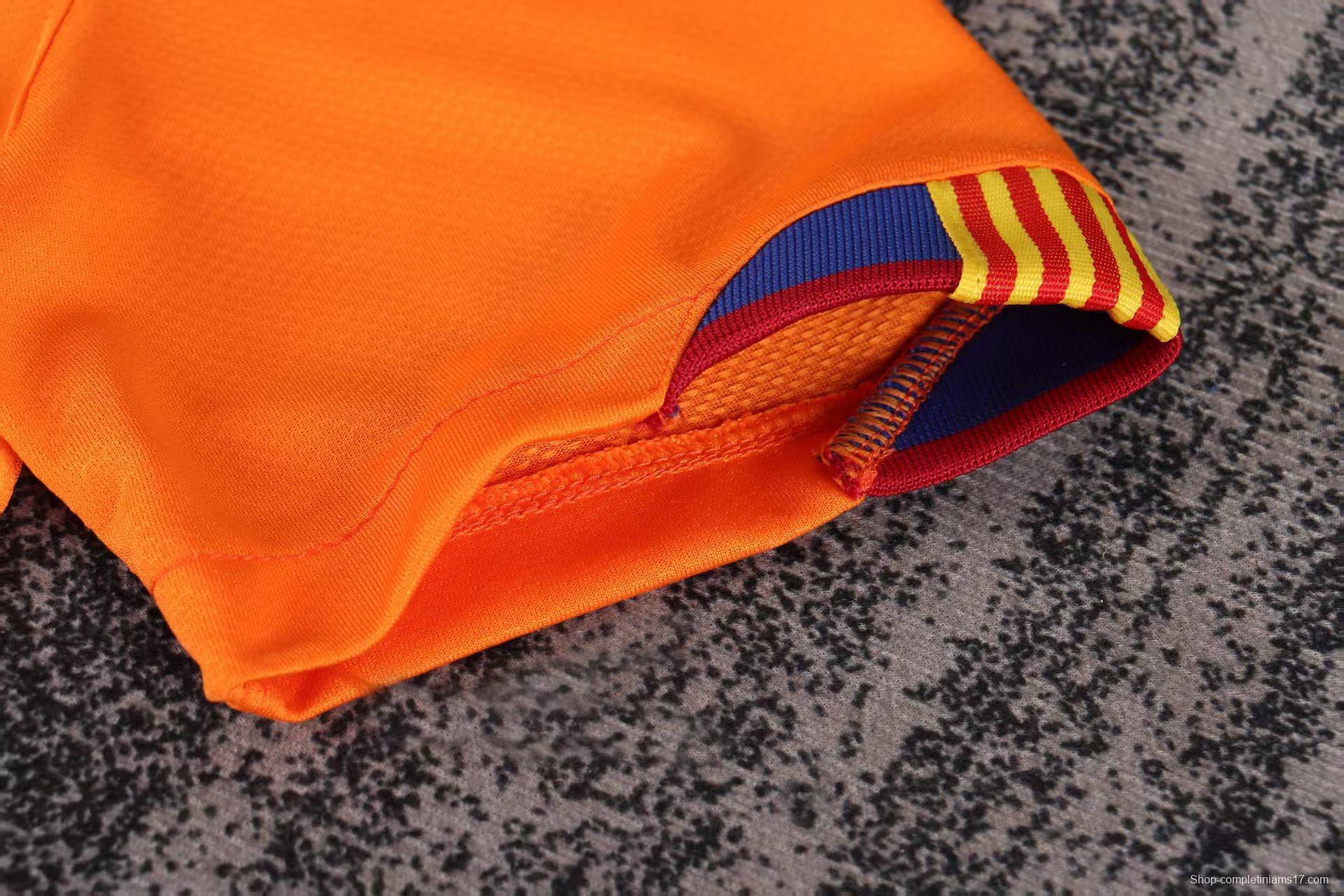 Retro 06/07 Kids Barcelona Away Jersey