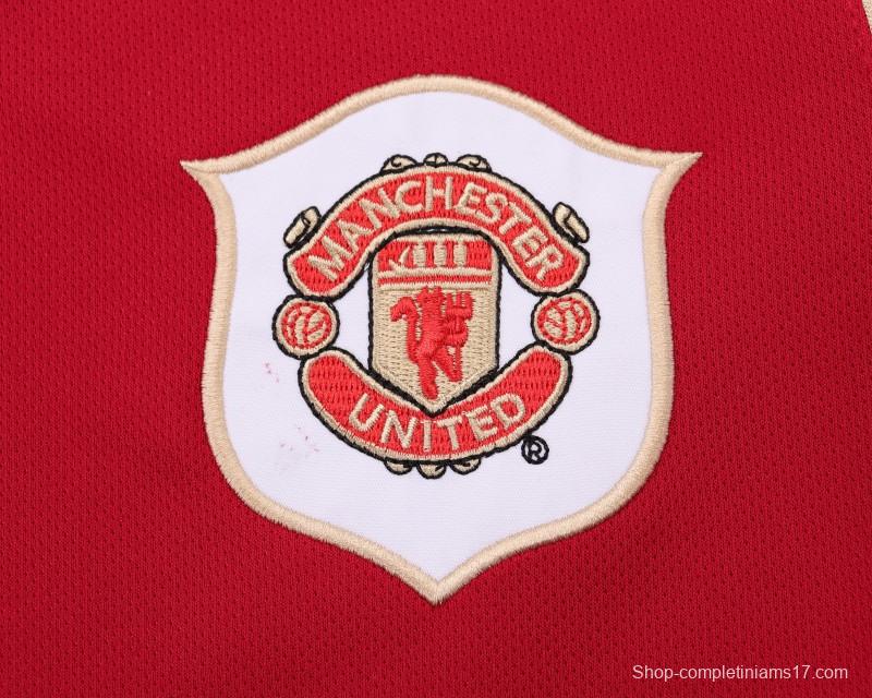Retro Kids 06/07 Manchester United Home Jersey