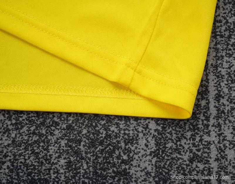 Retro Kids 1970  Brazil Yellow Jersey