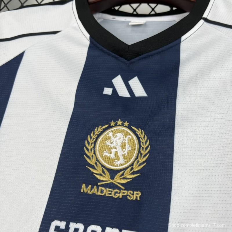 2026 Unisex Light Blue Striped World Cup Style V-Neck Soccer Jersey 1