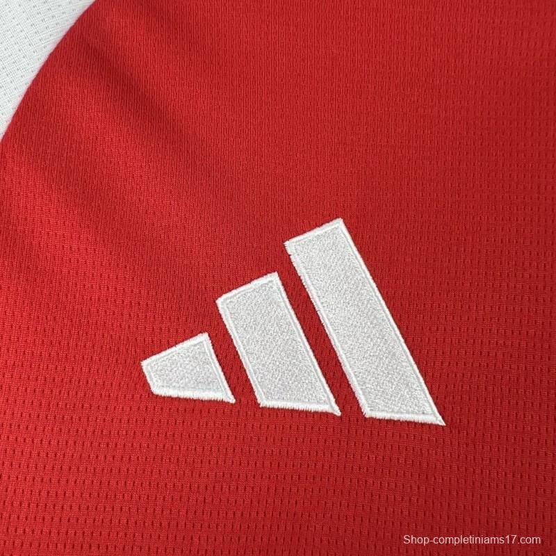 2026/27 Mens Arsenal Home Long Sleeve Jersey