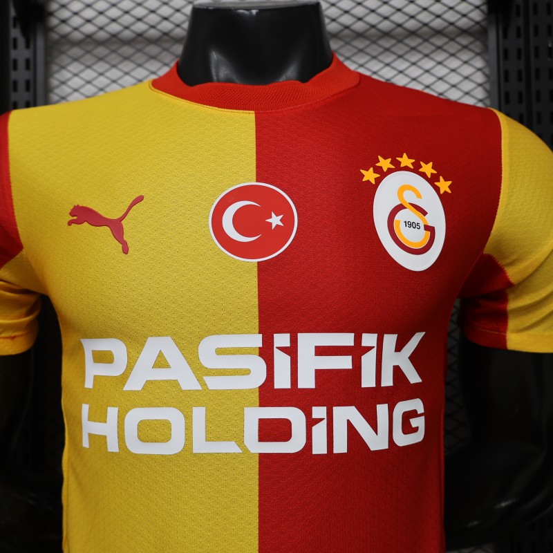 Player Version 26/27 Galatasaray Home Red Yellow Jersey