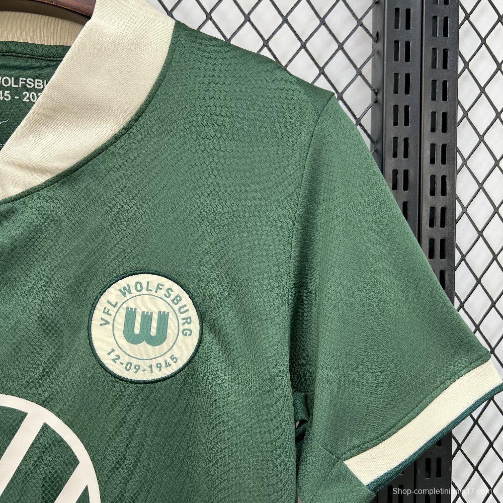 2025/26 Mens Wolfsburg Maillot Stadium Jersey