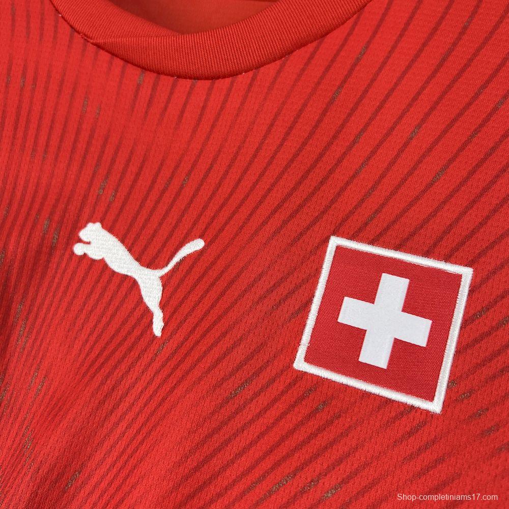2026 Mens Switzerland World Cup Home Jersey