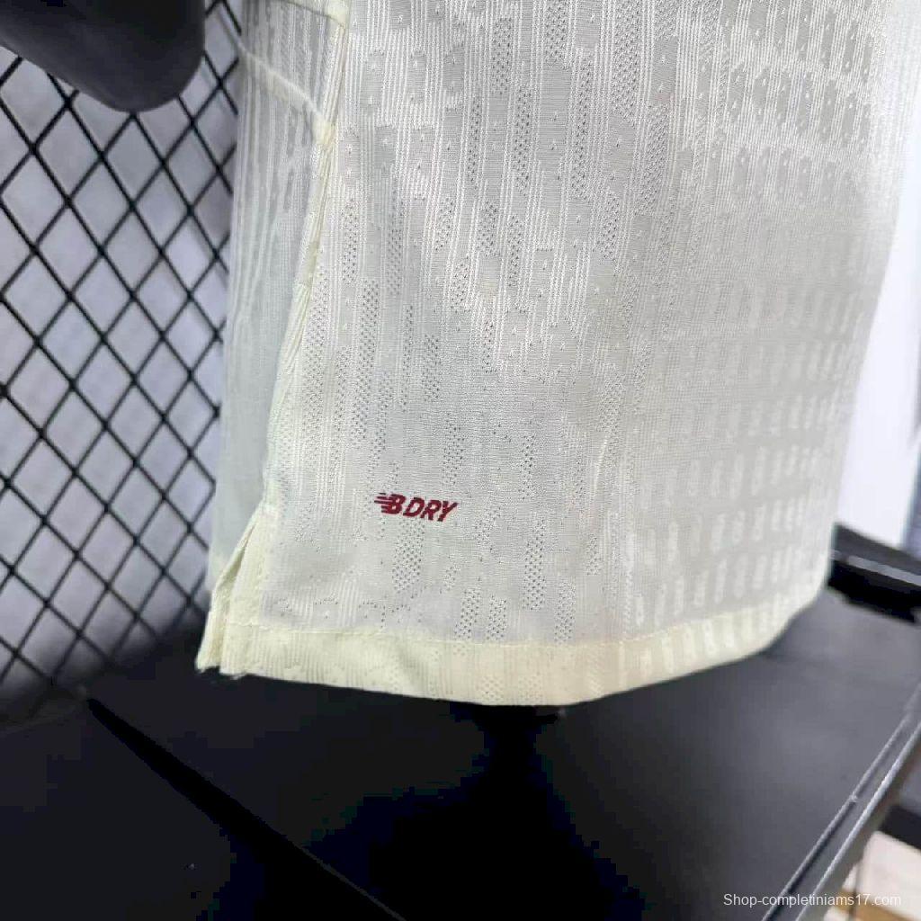 2025/26 Player Version Mens Bayer 04 Leverkusen Away Jersey