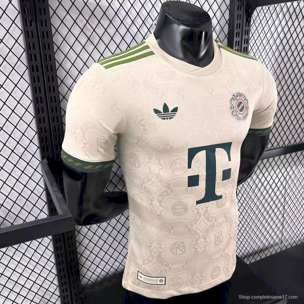 2025/26 Player Version Mens Bayern Munich Oktoberfest Jersey