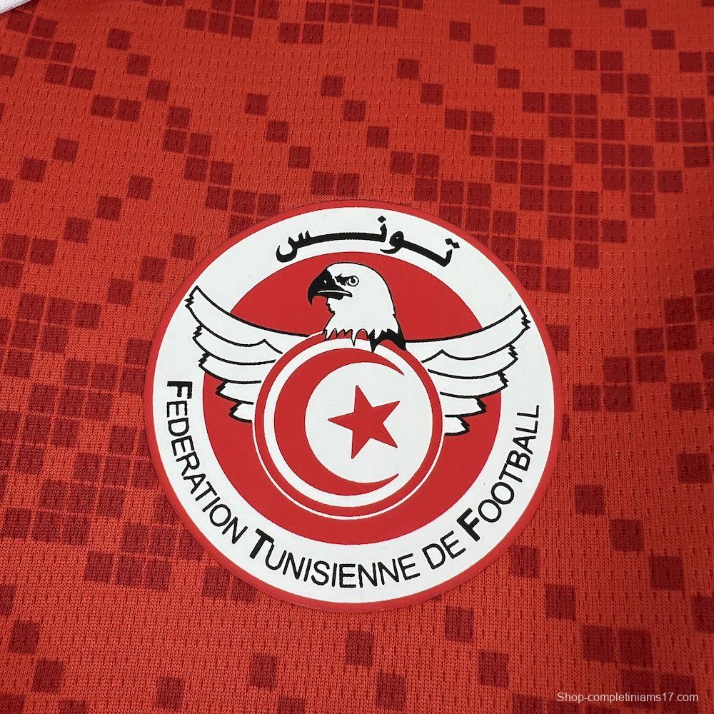 2026 Mens Tunisia World Cup Home Jersey