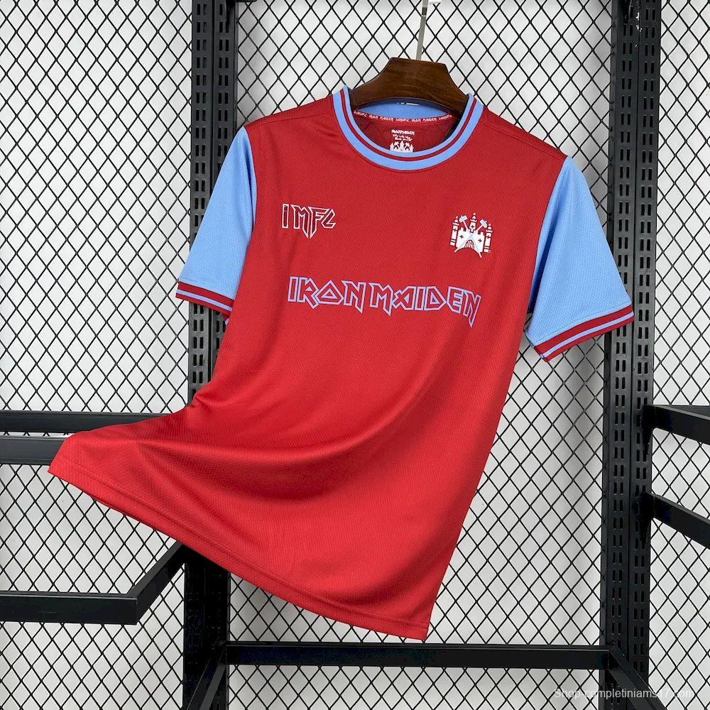 2025/26 Mens West Ham United X Iron Maiden 50th Anniversary Jersey