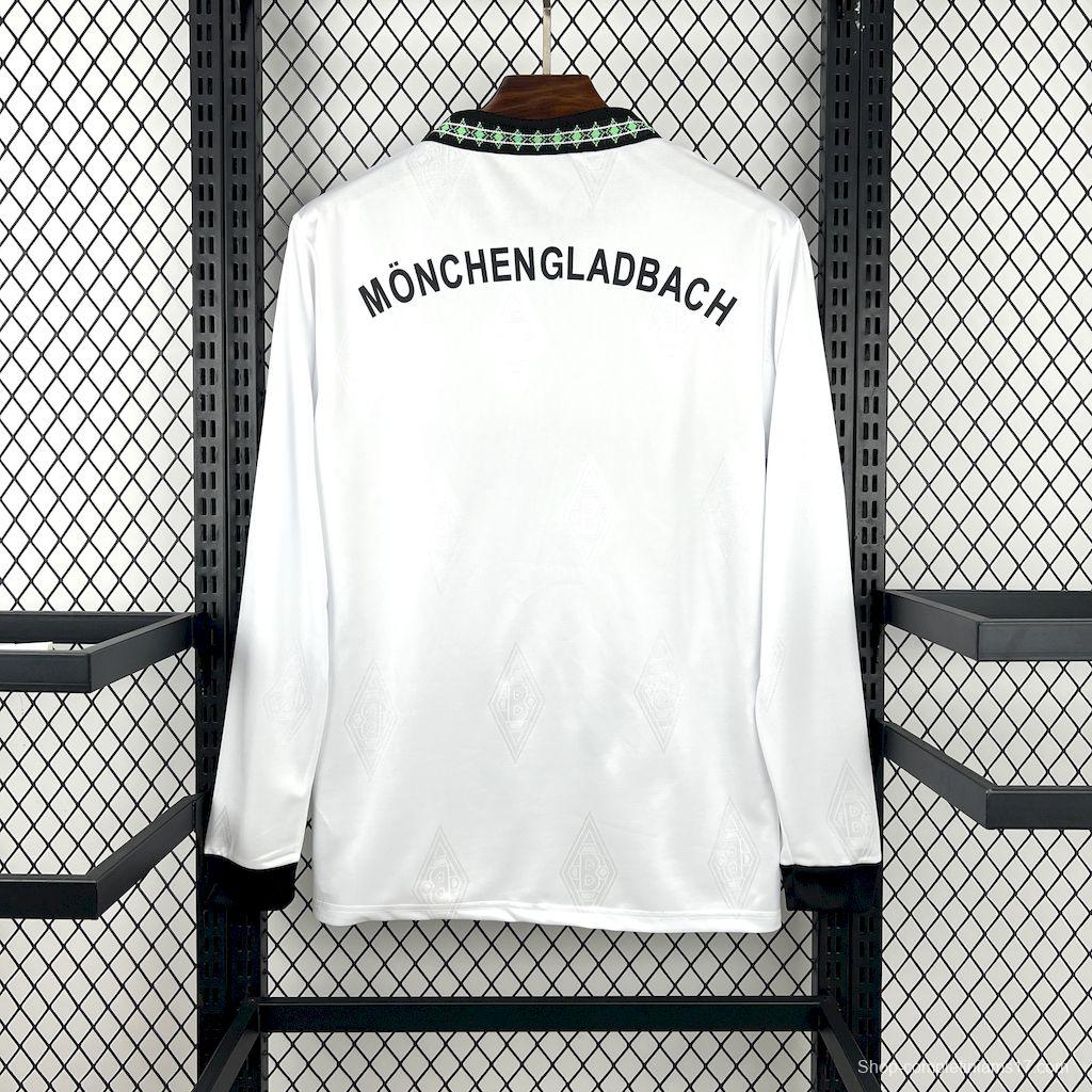 1995/96 Retro Borussia Mönchengladbach Home Long Sleeve Jersey