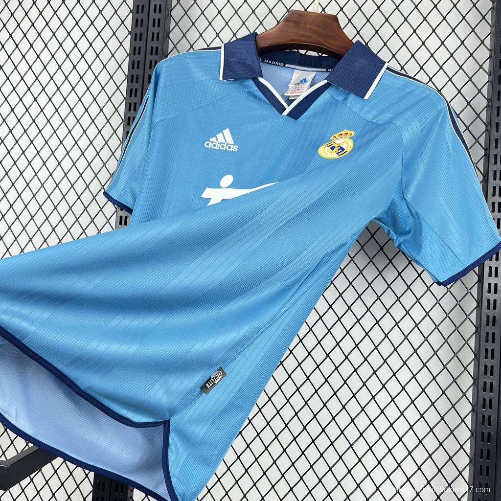1999/00 Retro Real Madrid Third Jersey