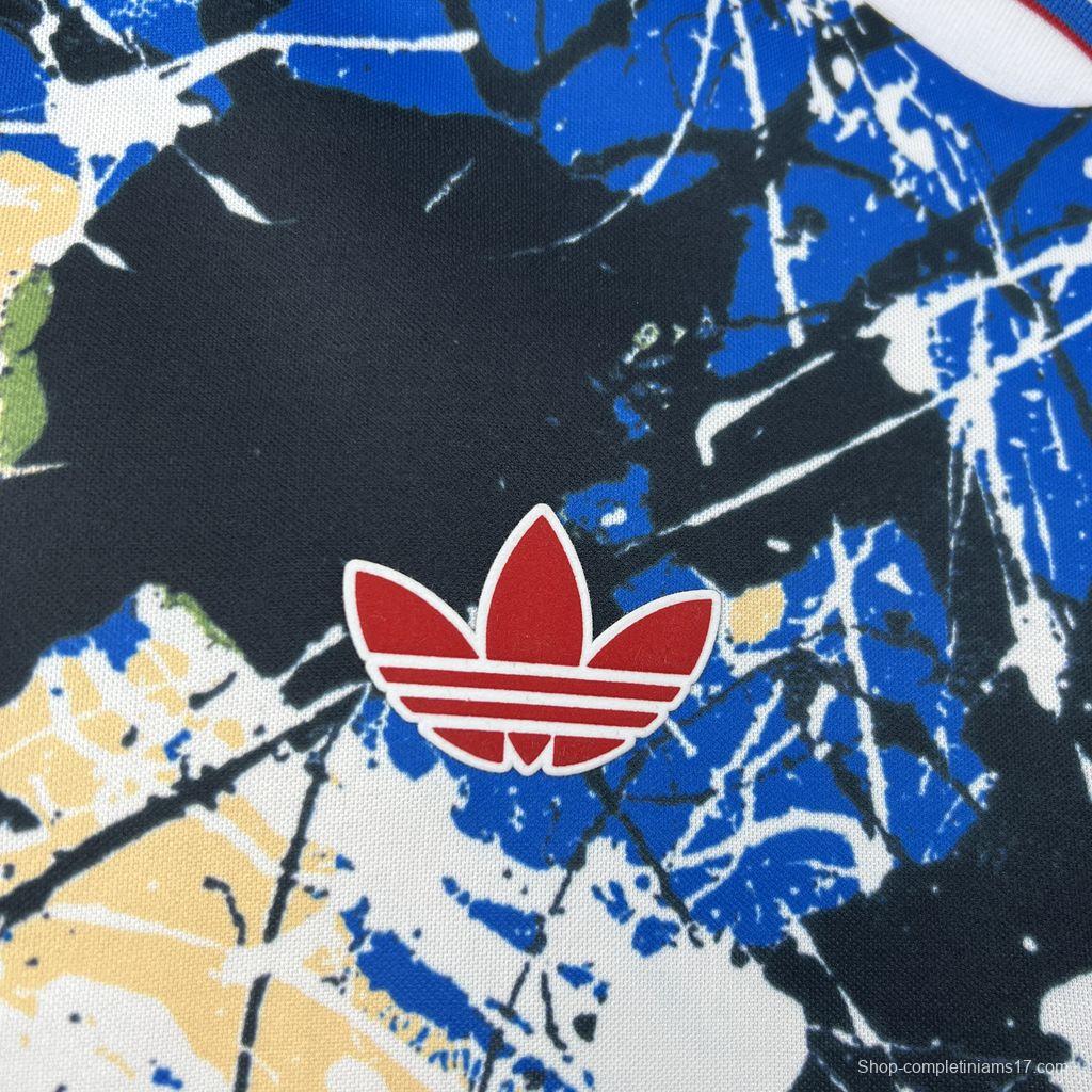 2025/26 Mens Manchester United X Stone Roses Long Sleeve Jersey