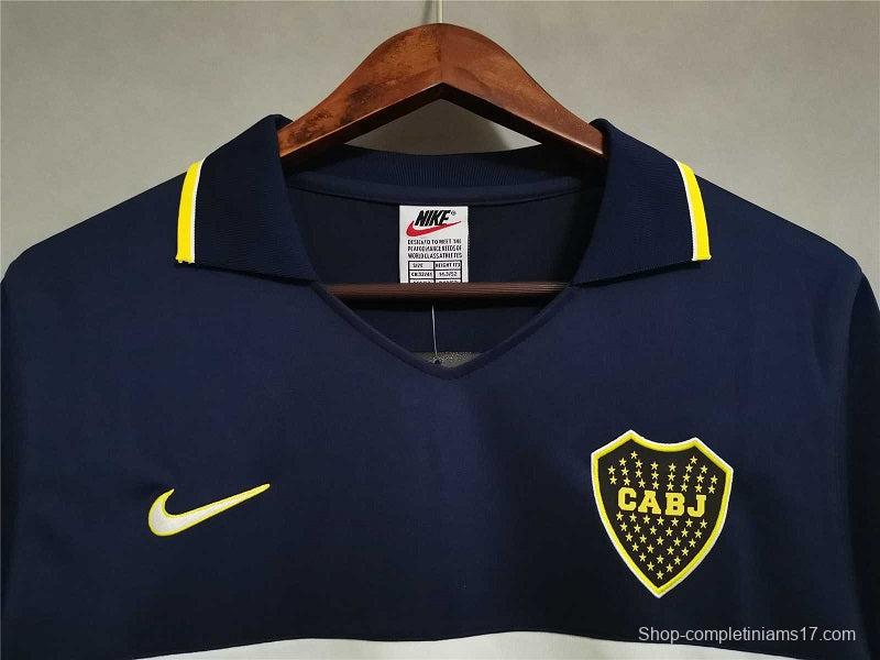 Retro 96/97 Boca Juniors Home Soccer Jersey