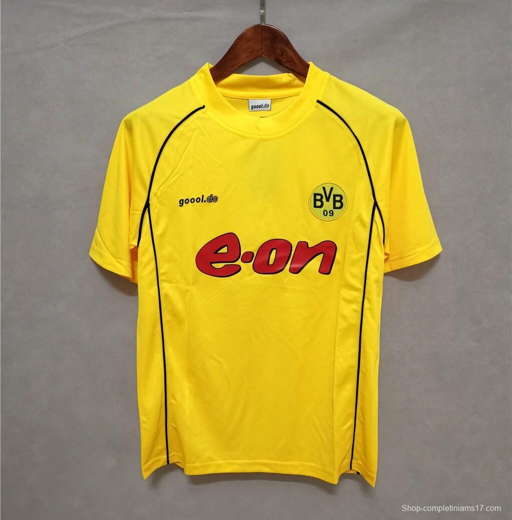 Retro 01/02 Borussia Dortmund Champions League Jersey