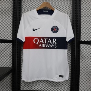 23/24 PSG Away White Jersey