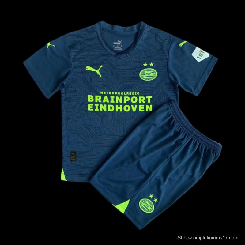 23/24 Kids PSV Eindhoven Away Jersey