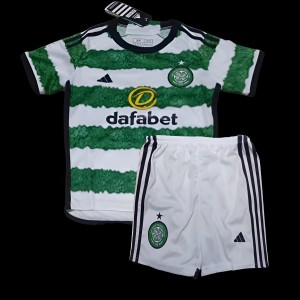 23/24 Kids Celtic Home Jersey