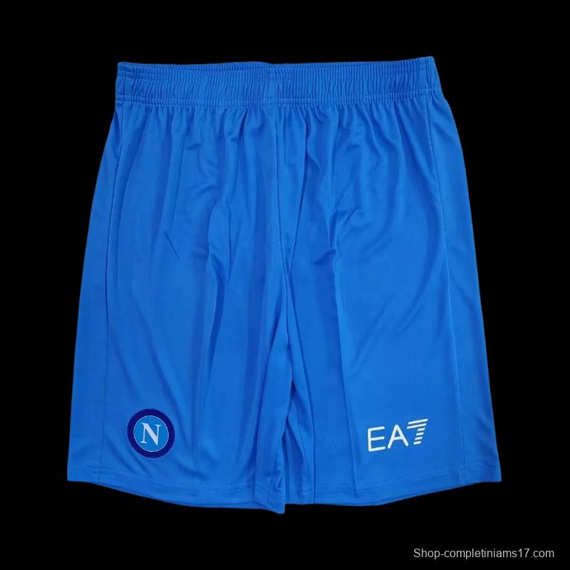 23/24 Napoli Away Blue Shorts