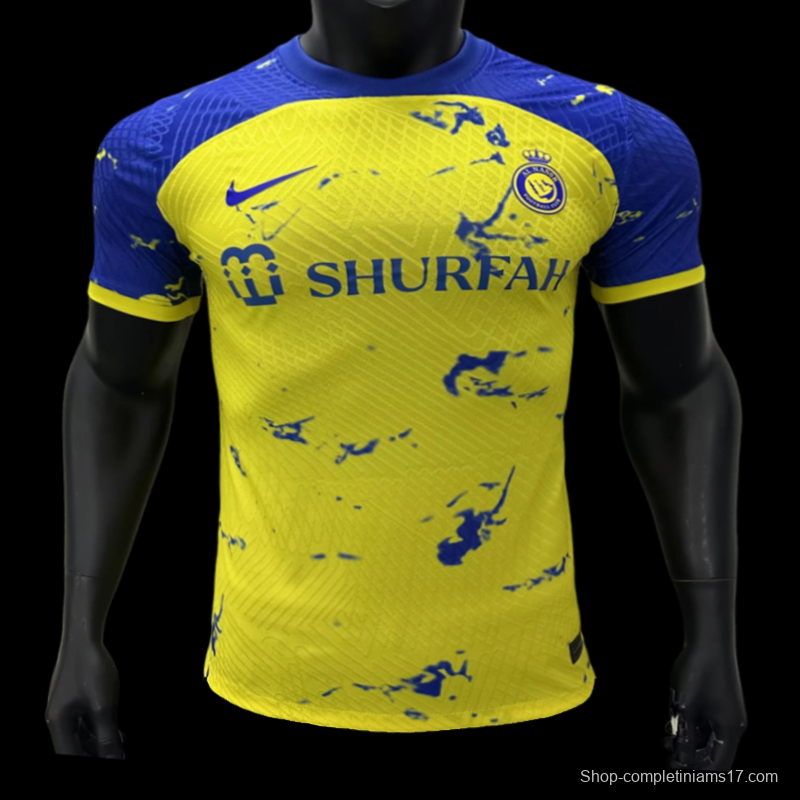 Player Version 23/24 Ai-Nassr Yellow Pre-Match Jersey