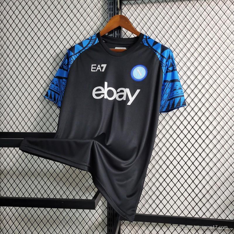 23/24 Napoli Blue/Black Jersey