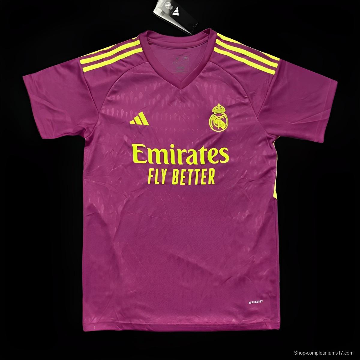 23/23 Real Madrid Purple Goalkeeper Jersey