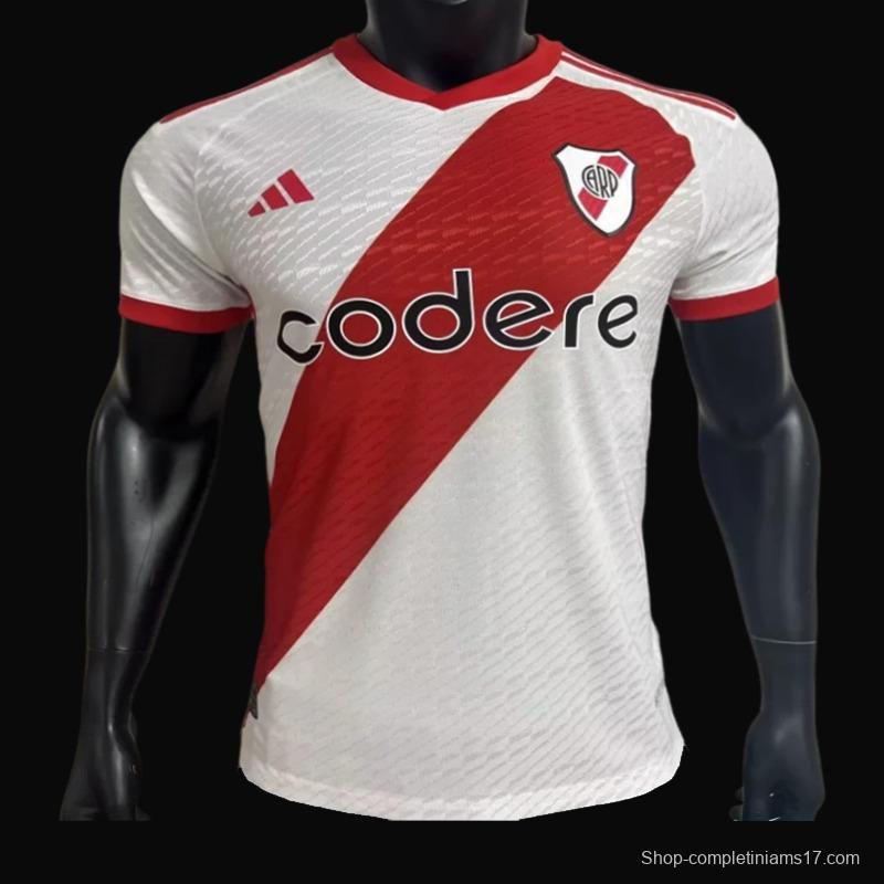 Player Version 23/24 River Plate Home Jersey