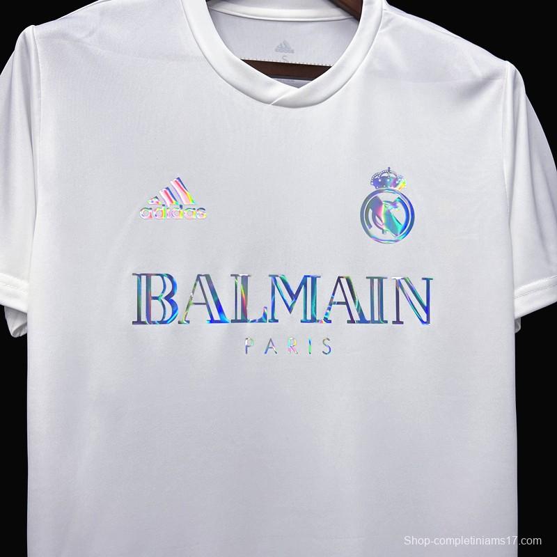 23/24 Real Madrid x Balmain White Jersey