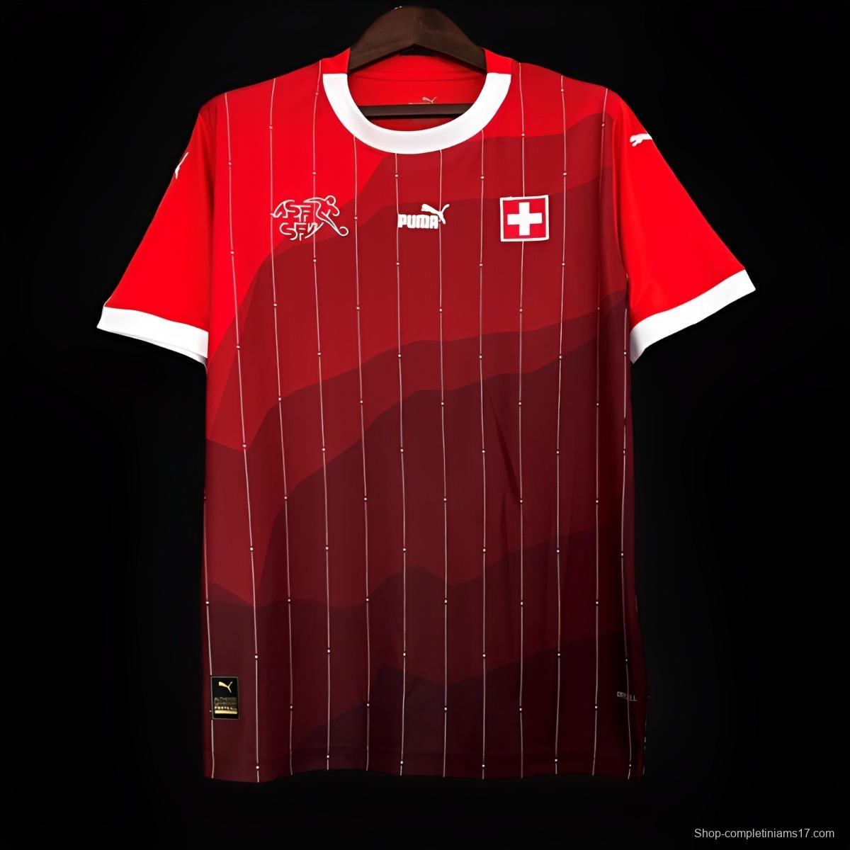 2023 Switzerland Home Jersey