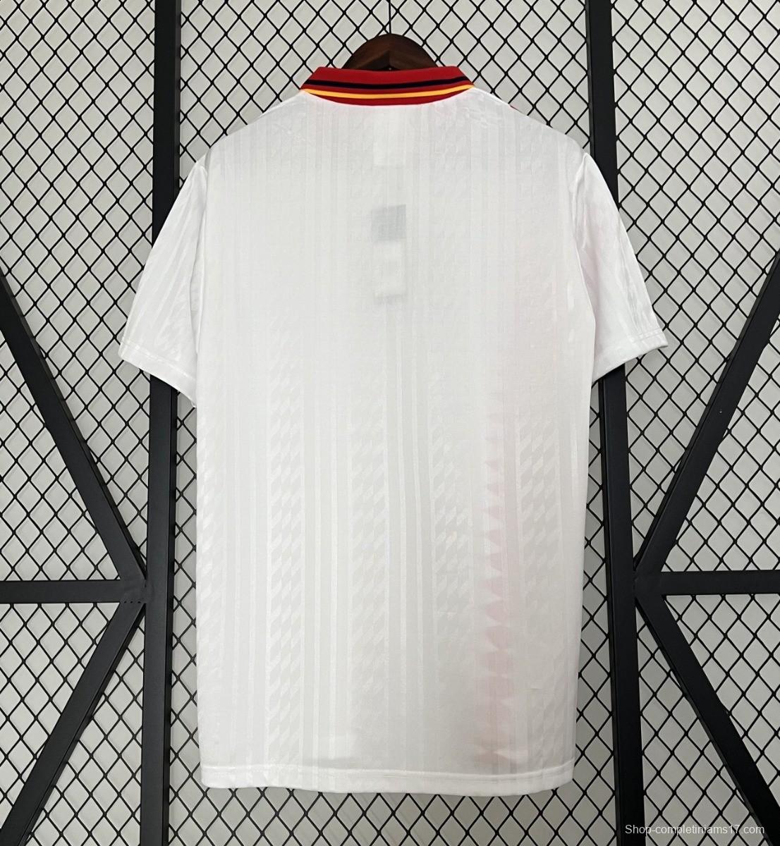 Retro 1994 Spain Away White Jersey